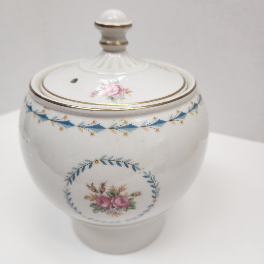 Antique Harmony House Mount Vernon 2 Piece Ceramic Coffee Pot Replacements rose